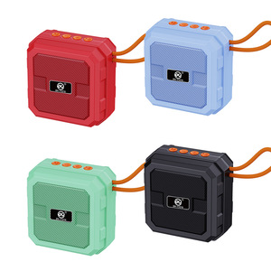 Haut-parleur solaire étanche compact avec carte sans fil pour utilisation en extérieur, recharge solaire - Product Image 1