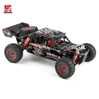 WLtoys 124016 Voiture RC V2 75 KM/H 2.4G Brushless 4WD Électrique Haute Vitesse Tout-Terrain Télécommandée Jouets de Drift pour Enfants Course
