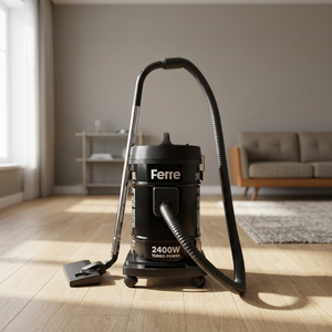 Aspirateur eau et poussière DVC 25 C 2400W avec bac de 25L pour tapis et sols durs, sans batterie, pour usage domestique - Product Image 4
