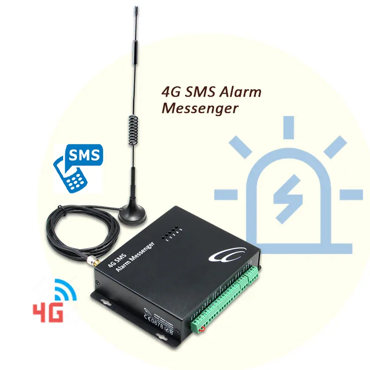 スマートリモートGsmコントローラーsms呼び出しリレースイッチ電源障害監視制御アラームワイヤレス4GGSM SMS温度システム