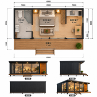 Maison Modulaire Chinoise : Plans de Construction, Maison de Jardin, Bâtiment Portable, Maison Capsule, Module d'Habitation, Maison Capsule de Luxe