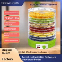 Déshydrateur Électrique 12 Niveaux pour Légumes et Fruits, Idéal pour Friandises pour Animaux et Épices, Sans BPA, Qualité Alimentaire, Machine de Séchage Domestique