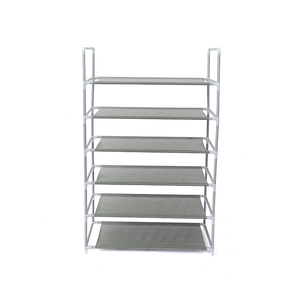 Strumento di stoccaggio scarpiera con più strati di ferro leggero moderno tipo di pavimento Design - Product Image 6