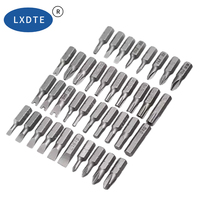 Embouts de tournevis courts de qualité industrielle LXDTE 25 mm PH2 T20, embouts magnétiques antidérapants en acier HRC 58-62 pour l'assemblage de meubles et le bricolage