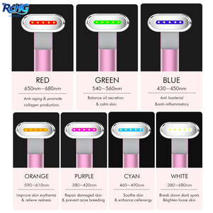 Dispositivo per Terapia a Luce Rossa 6-in-1, LED Fotonico 650nm, Stimolatore di Collagene, Touch Intelligente, Vibrazione ad Alta Frequenza, Anti-Invecchiamento, Lifting, Uso Domestico - Product Image 2