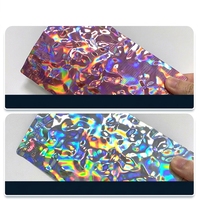 Fondo Decorativo Metálico con Ondas de Agua Iridiscentes, Estilo Moderno y Minimalista, para Bodas, Cabina de Fotos, Techo Ondulado