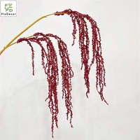 Tanaman Hias Gantung Amaranthus Artificial 120cm, Bunga Air Mata Kekasih dari Sutra, untuk Dekorasi Vas Pernikahan - Produk Baru & Populer