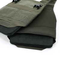 Gilet tactique pour homme personnalisé à dégagement rapide, anti-coupure, porte-plaques, imperméable, multifonctionnel