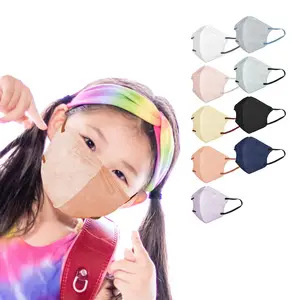 Ağız çocuklar için 3D koruyucu tek kullanımlık çocuk yüz maskesi nefes hava burun nir maskesi yüz kapatma maskss faceshield