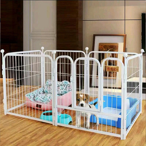 Corralito para mascotas portátil de alta resistencia para perros/corralito para perros de interior, corralito para perros, jaula, valla de 8 paneles, bolígrafo de juego para mascotas, ejercicio - Product Image 5