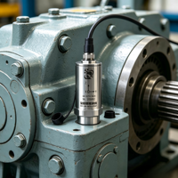 Sensor Industrial de Vibración Triaxial y Temperatura RS485 |   Acelerómetro MEMS para Diagnóstico de Fallas en Rodamientos, Personalizable OEM, Acero Inoxidable