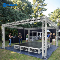 Estructura de Aluminio Resistente y Ligera, 290x290mm y 400x400mm, para Escenarios y Exhibiciones
