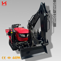 Mini Trattore Multifunzionale 35HP con Caricatore Frontale Telecomandato per Agricoltura su Terreni Asciutti