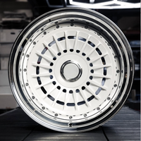 Rines de Lujo Forjados de 2 Piezas con Diseño de Malla Personalizado de 19, 20, 21, 22 y 23 Pulgadas, 5X120 5X112, con Logotipo Personalizado para M5, Clase S, Cayenne