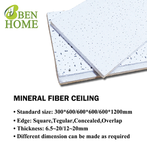 <span class=keywords><strong>Pannelli</strong></span> Acustici in Fibra Minerale Nera, Assorbenti e Decorativi per Controsoffitti a Griglia per Uffici e Interni Domestici - Product Image 4