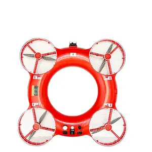 Air-Water Dual-Role Rescue Drone A Fast-responsive emergency equipment for rescue action in water commercial drone