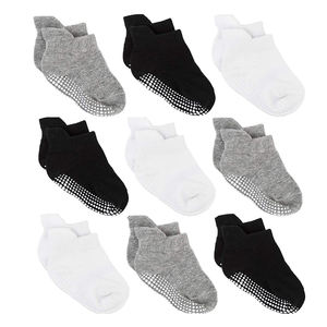 Chaussettes antidérapantes en coton pour bébé, 12 paires, chaussettes à picots respirantes pour tout-petits, chaussettes de sol intérieures pour nouveau-nés garçons et filles - Product Image 2