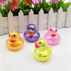 Wholesale Custom Cute Pointed Ears Monster Squishy <b>Toy</b> <b>Soft</b> TPR Glitter Filled Squeeze <b>Elf</b> Bunny Unisex All Ages for Stress - Product Image 5