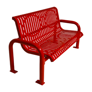 Extérieur en acier moderne 2 personnes 3 personnes <span class=keywords><strong>banc</strong></span> parc public rue loisirs <span class=keywords><strong>banc</strong></span> chaise extérieur jardin métal longs bancs - Product Image 2