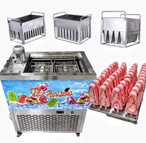Macchina Commerciale per la Produzione di Ghiaccio in Acciaio Inossidabile CINESE, Macchina per Congelamento e Modellatura con 4 Stampi, Produttore di Ghiaccio <span class=keywords><strong>a</strong></span> Blocchi Quadrati - Product Image 4