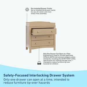 <span class=keywords><strong>Table</strong></span> à <span class=keywords><strong>langer</strong></span> pour bébé Surface enduite de PU un système de tiroirs imbriqués Armoire pour bébé Meubles portables pour bébé - Product Image 5