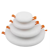 Plafonnier LED Moderne Dimmable Rond Carré Plat en Aluminium Intégré Encastré pour Intérieur