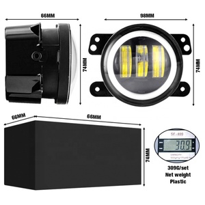 ไฟตัดหมอก LED ทรงกลม XOVY รุ่นใหม่ ขนาด 4 นิ้ว 40W 6000K พร้อมวงแหวน Halo สำหรับไฟ DRL และไฟออฟโรด - Product Image 5