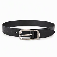 Boucles de ceinture pour hommes d'affaires, logo gravé sur mesure, alliage de zinc, métal résistant à la rouille, anti-rayures, pour ceinture en cuir