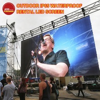 Mur vidéo publicitaire LED extérieur ultra-HD à grande échelle P2.604 Écran LED de location 500*500mm 500*1000mm Écran mural vidéo