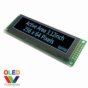 3.12 inch 256x64 Độ phân giải OLED Bảng điều chỉnh ssd1322 Màn hình OLED mô-đun hiển thị - Product Image 3