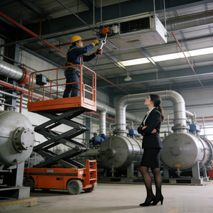 Max 2000 KG Vacuum Sucker <b>Hoist</b> Lifting Machine for Sheet Metal - Product Image 1