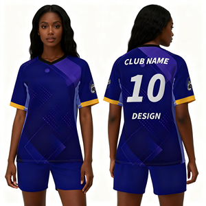 Maillot de football personnalisé, maillot de football original, t-shirt d'équipe de football, maillot de football en polyester, impression de maillot de football, maillot respirant, sublimation - Product Image 3