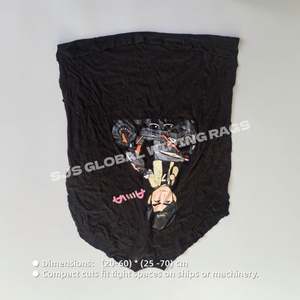 Trapos Industriales de 25 kg Multicolor de Algodón, Trapos de Limpieza de Algodón de Alta Calidad - Product Image 3