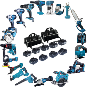 EKIIV 21V Household Repair <strong>Tool</strong> Combination Set <strong>Complete</strong> Electrical Cordless Drill Angle Grinder Electric Wrench for <strong>Cutting</strong> - Product Image 4