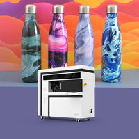 Para Impresora de Cilindros de Inyección de Tinta UV 360 |   Impresión Rotativa Automática Nueva para Vasos y Botellas con Envoltura Completa