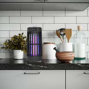 Lampe anti-moustiques électrique Saijinzhi 4000V, à suspendre, à brancher, pour la maison, coque en ABS - Product Image 1