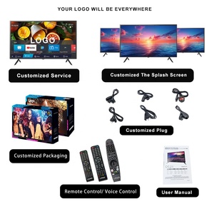 Factory Price HDTV Smart <b>TV</b> 55 Inch Ultra HD LED LCD 4K 24 32 43 50 Television for Hotel <b>Tv</b> <b>Tv</b> - Product Image 4