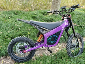 دراجة كهربائية للطرق الوعرة بقوة 1500 واط و2000 واط وبطارية 26 أمبير/ساعة و30 أمبير/ساعة وسرعة 70 كم/ساعة مع إطار أمامي 19 بوصة وخلفي 17 بوصة للبالغين - Product Image 5