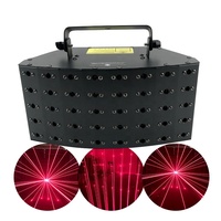Gran oferta de 40 cabezales de luz láser RGB para club nocturno, 40 unidades de lentes con efecto de lluvia y haz de luz rojo, para DJ