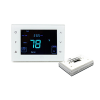 Thermostat intelligent pour pompe à chaleur avec Wi-Fi, contrôleur de température d'ambiance multi-niveaux, pièces pour système CVC