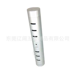 Boîtier diffuseur de parfum pour voiture en alliage d'aluminium 35x20mm, position de ventilation, usinage au tour, oxydation, finition haute brillance - Product Image 3