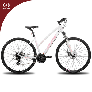 <span class=keywords><strong>Bicicleta</strong></span> Híbrida para <span class=keywords><strong>Mujer</strong></span> JOYKIE, 24 Velocidades, Horquilla de Acero, Aleación de Aluminio, 700c, Freno de Disco Mecánico - Product Image 2