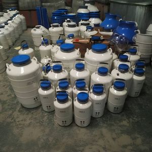 ถังเก็บไนโตรเจนแบบแช่แข็ง YDS-30B 35 ลิตร พร้อมโครงสร้างภายในสำหรับเก็บของเหลว ภาชนะเก็บของเหลวอะลูมิเนียม WOBO รับประกัน 5 ปี - Product Image 5