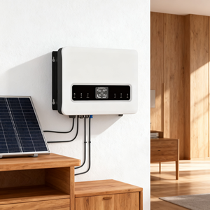 Inversor de Energía Solar Híbrido Trifásico de Onda Sinusoidal Pura de 4000W-10KW MPPT DC 12V/24V/48V a AC 110V/220V - Product Image 3