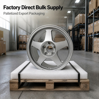 Jantes forgées DW à 5 branches en alliage argent satiné 17 18 19 20 pouces – Vente en gros directe usine OEM pour BMW Sport Sedan