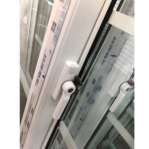 NFRC jendela geser PVC vinil kualitas tinggi desain gaya Amerika jendela geser lapisan ganda UPVC - Product Image 6
