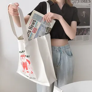 定制印花标志购物手提袋女式定制廉价购物袋回收包装购物袋