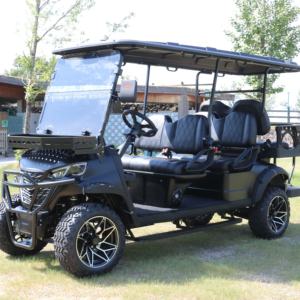 รถกอล์ฟไฟฟ้า6ที่นั่งสำหรับกลางแจ้งแบตเตอรี่รถกอล์ฟ48V ทนทานสูง - Product Image 5