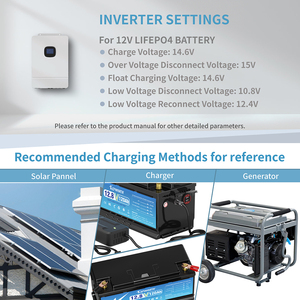 EU Stock 12V 120Ah Lifepo4 Celbatterij Graad A 6000 Cycli Lithium Deep Cycle Lithium Batterij voor Camper 12.8V 120Ah - Product Image 6