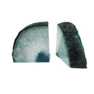 <span class=keywords><strong>Sujetalibros</strong></span> de cristal natural artesanal, ágata azul, amatista, Geoda, soporte de libro, <span class=keywords><strong>sujetalibros</strong></span> de cristal - Product Image 5